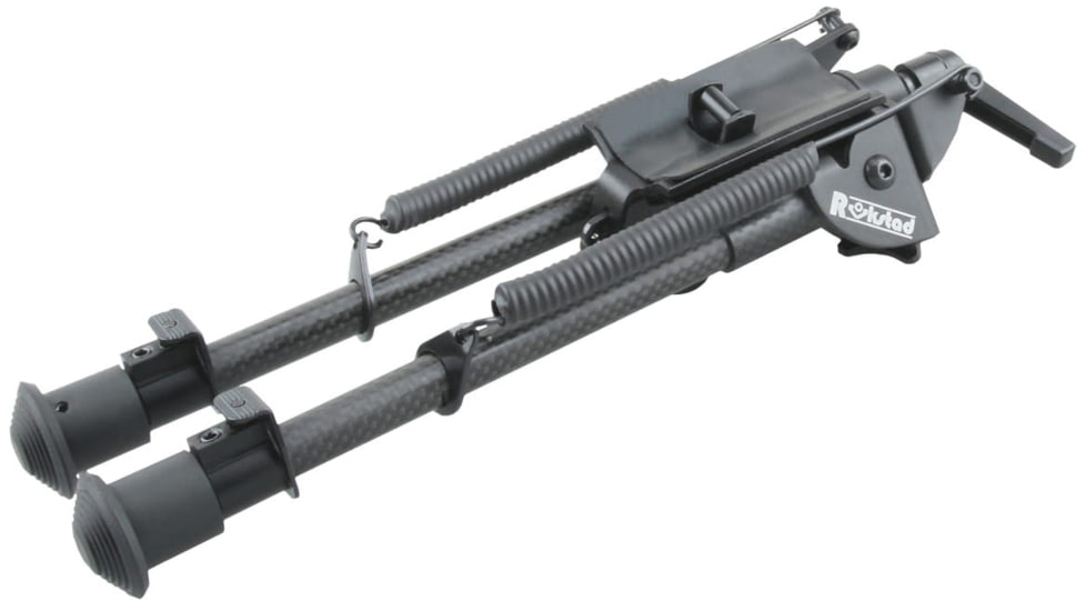 Vector Optics Carbon Fiber Swivel Spring Bipod, 9-13.5in, Black, RSCFS-09