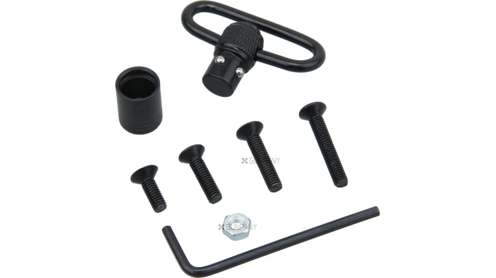 Vector Optics Push Button QD Sling Swivel, 1.4in, Black, GUSS-04