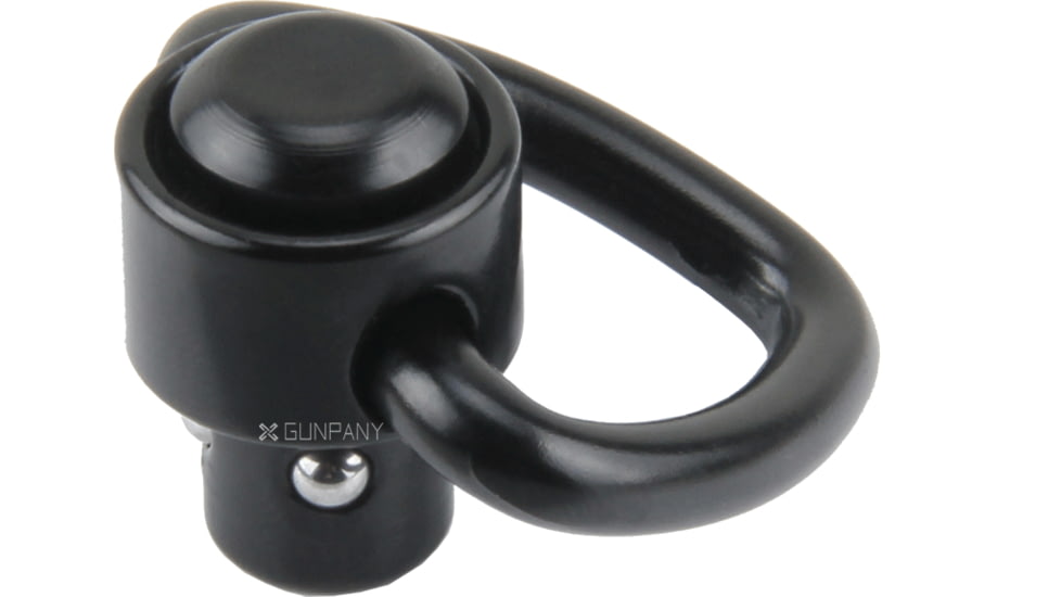 Vector Optics Push Button QD Sling Swivel, 1in, Black, GUSS-03