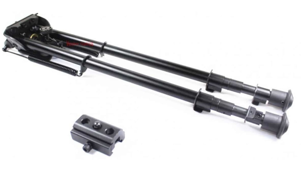 Vector Optics Rokstad Swivels Bipod, 15-26in, Black, SCBPS-06
