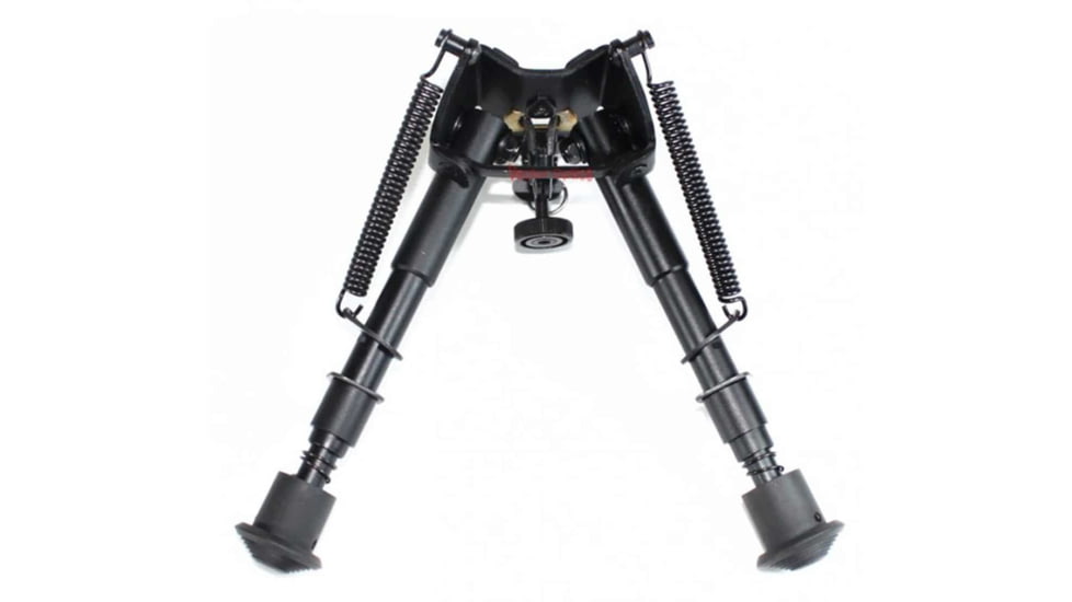 RokStad Tactical Bipod, 6-9in, Black, SCBPB-01