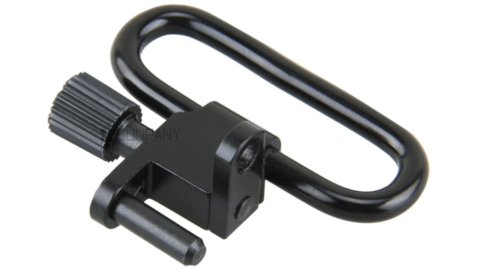 Vector Optics Sling Swivels Locking QD Mount, 1.25in, Steel, Black, GUSS-02