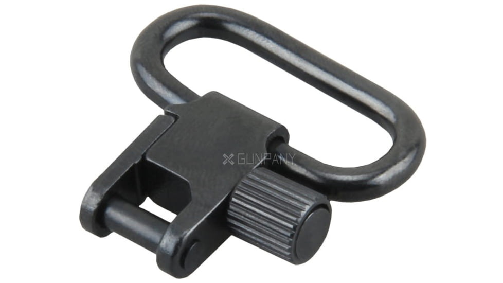 Vector Optics Sling Swivels Locking QD Mount, 1in, Steel, Black, GUSS-01