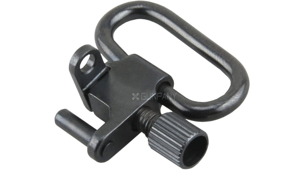 Vector Optics Sling Swivels Locking QD Mount, 1in, Steel, Black, GUSS-01