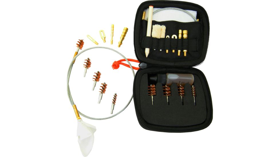 Venatical Sport Pistol Cleaning System w/ Black Hard Case, For .22,  9mm, .40/10mm and .45cal Pistols SP-001