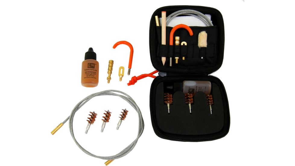 Venatical Tactical L.E. Cleaning System w/ Black Hard Case, Carbine, For 9mm, .40/10mm &amp; .45cal Weapons TLEC-001