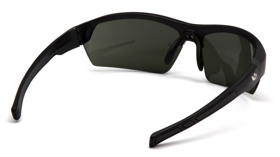 Venture Gear Tensaw Shooting Glasses, Black Frame, Forest Gray Polarized Lens, VGSB323