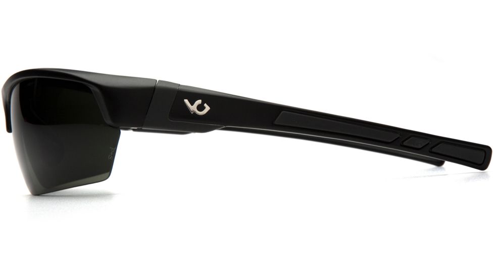 Venture Gear Tensaw Shooting Glasses, Black Frame, Forest Gray Polarized Lens, VGSB323