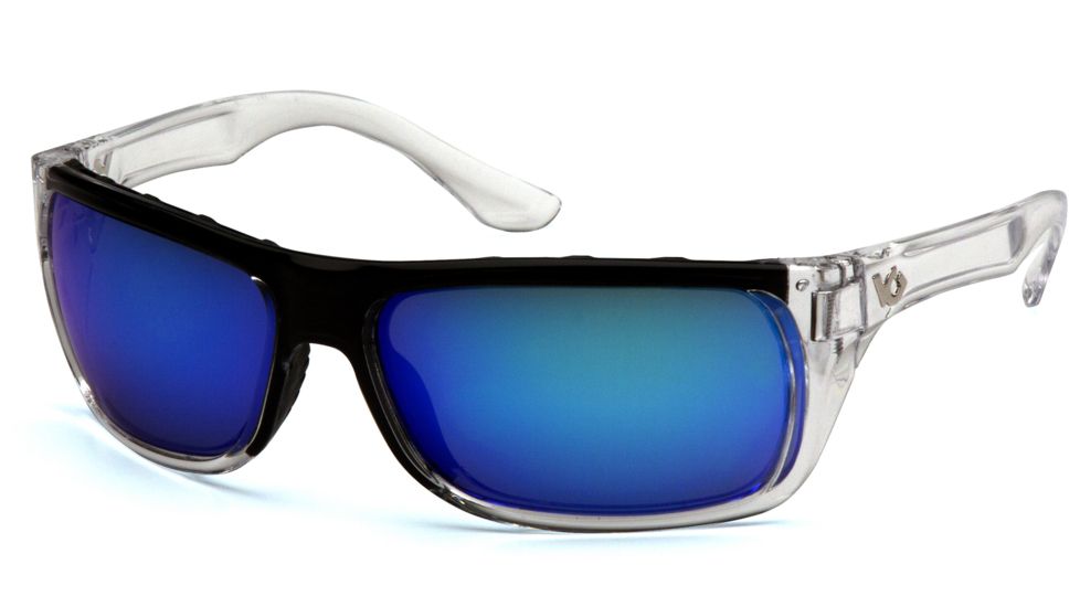 Clear Frame/Ice Blue Anti-Fog Lens