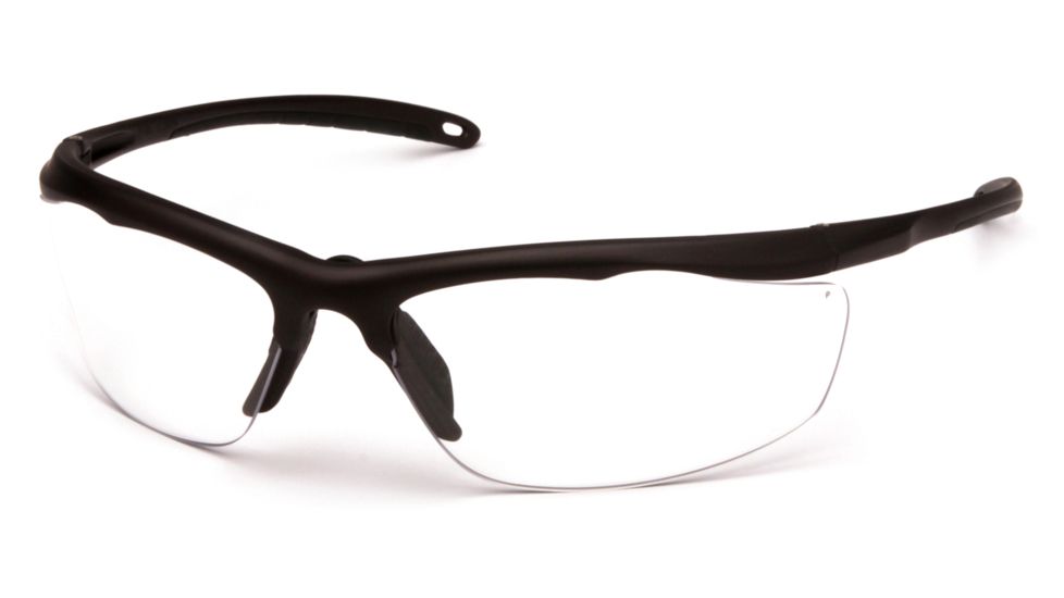 Venture Gear Zumbro Shooting Glasses, Clear Anti-Fog Lens, Bronze Frame VGSBR210T