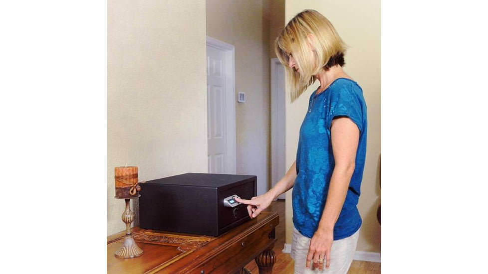 Verifi Smart Safe S6000 Biometric Gun Safe, 0.85 Cu Ft, Black, S6000-BLK-VER-G2