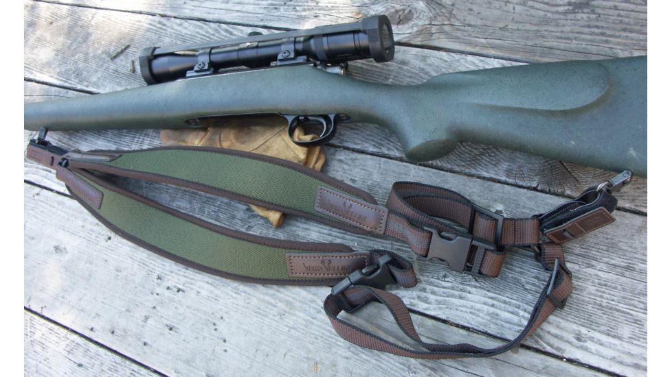 Vero Vellini High Climbing Double Riflesling, Forest Green w/ Dark Brown V17350