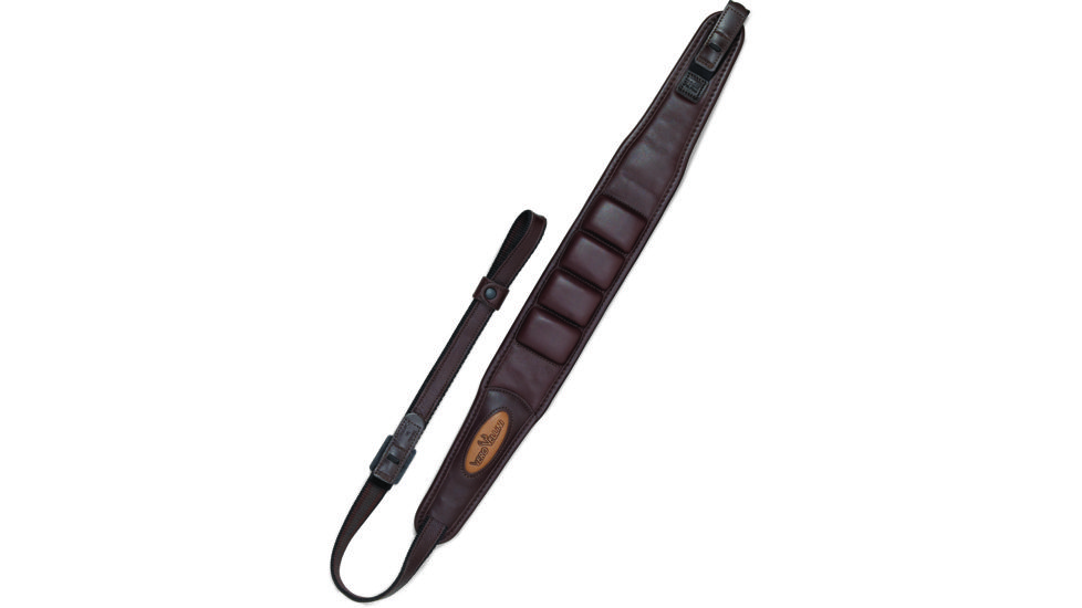 Vero Vellini Premium Paddy Leather Riflesling, Brown, Quick Release V17228 Front