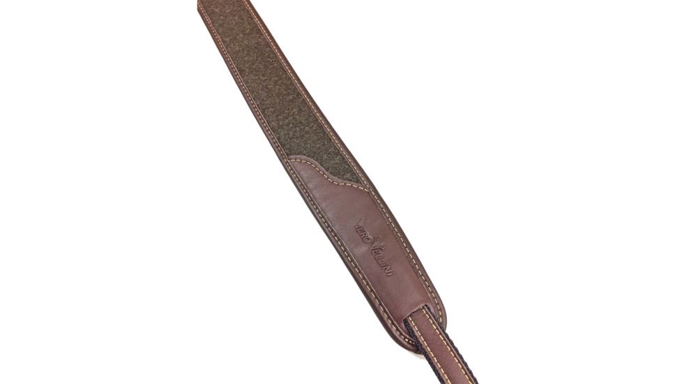 Vero Vellini Premium QR Rifle Sling, Rifle, Brown Leather/Loden V17428