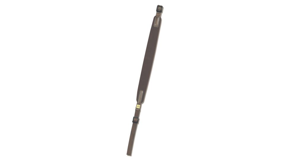 Vero Vellini Standard Shotgun Sling, Brown Neoprene / Brown Leather
