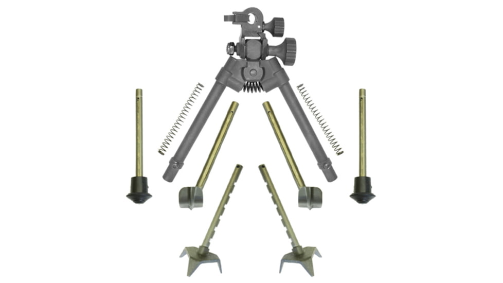 Versa-Pod BattlePack LTD Bipod, 9-12in, Black, 159-529