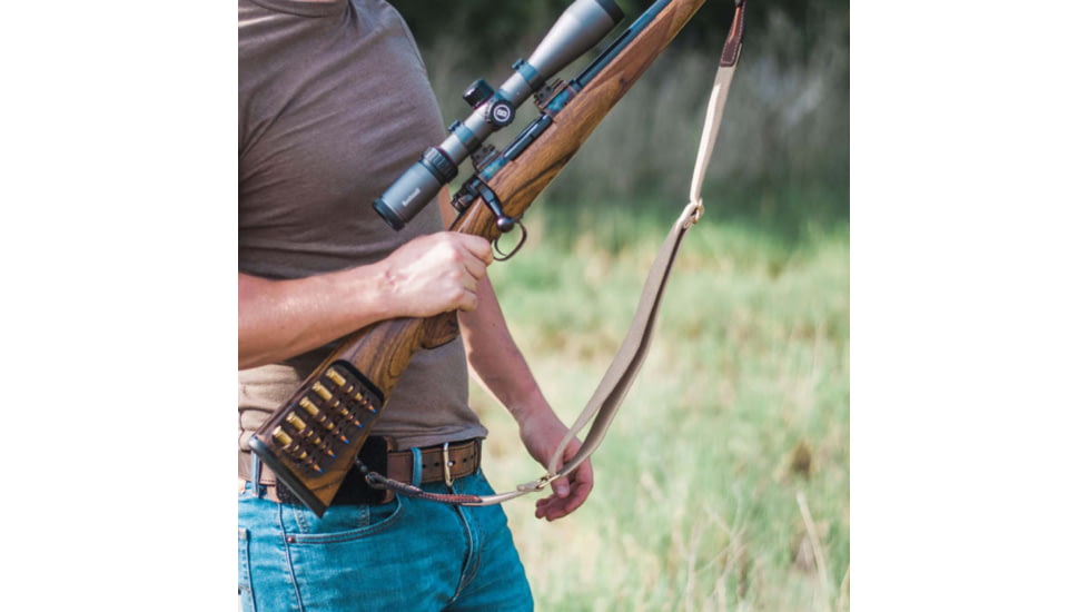 Versacarry Cotton Web Sling, Adjustable, Khaki, 4K4F