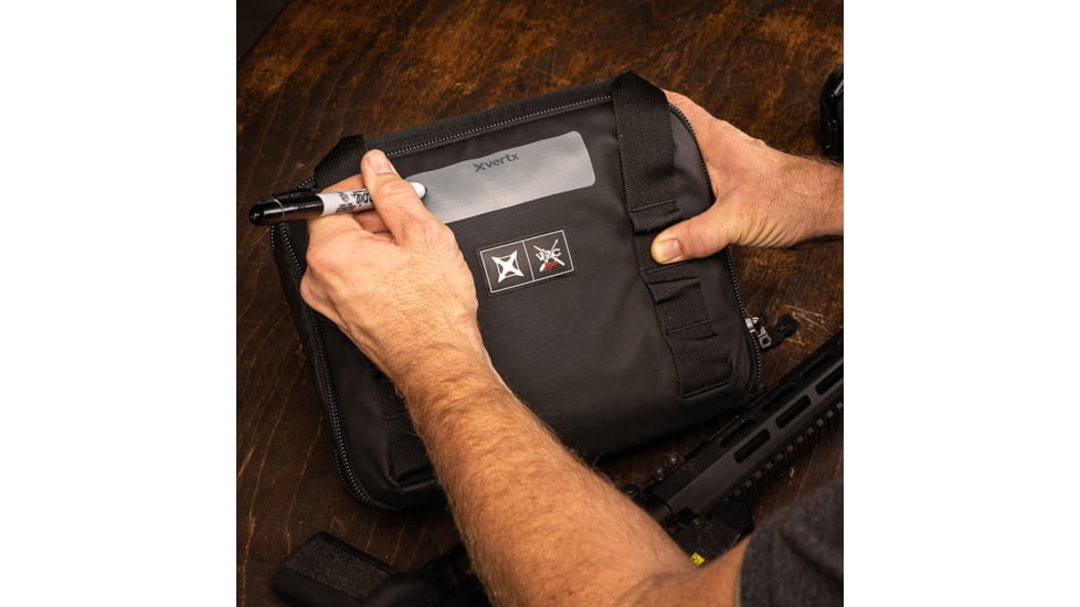 Vertx VTAC Double Pistol Case, Its Black, One Size, F1 VTX5710 IBK NA