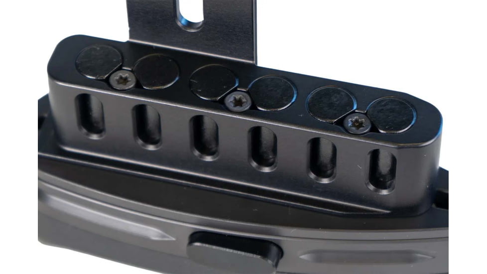 Vision Products Pro Buttstock Internal Weight Studs, Full Set, 6x, Black, VISION-615-BLK