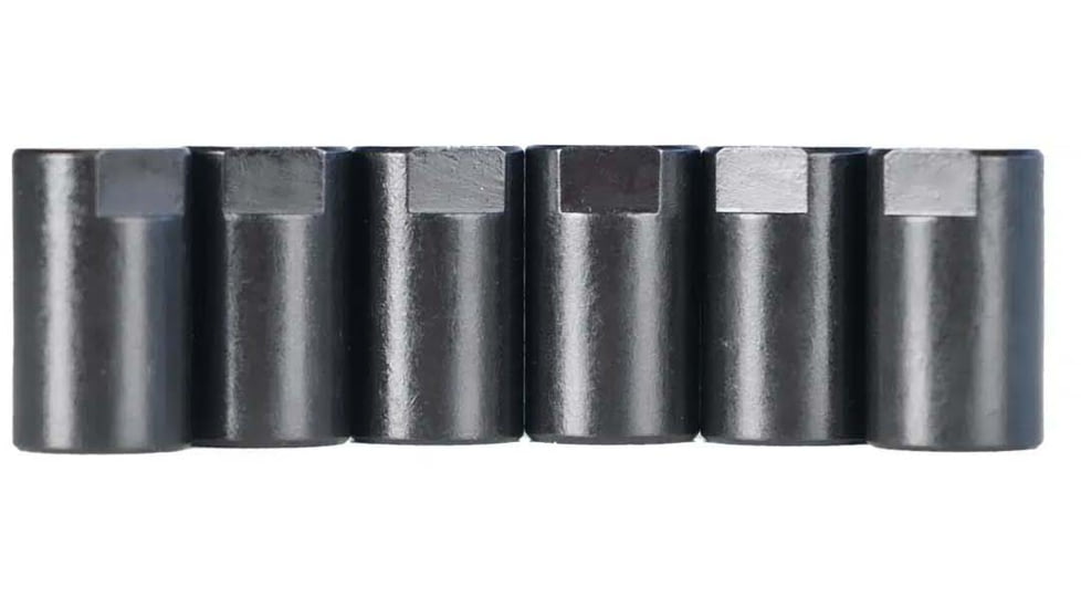 Vision Products Pro Buttstock Internal Weight Studs, Full Set, 6x, Black, VISION-615-BLK
