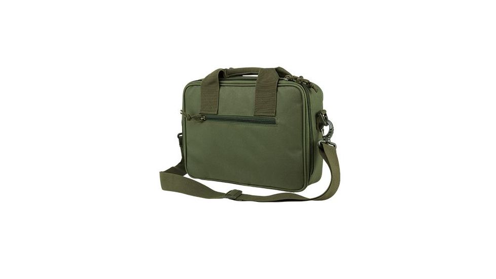 VISM Double Range Pistol Bag, Green CPDX2971G