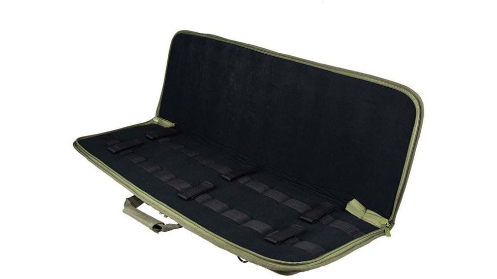 VISM Deluxe Rifle Case, 36in, Green, CVDRC2996G-36