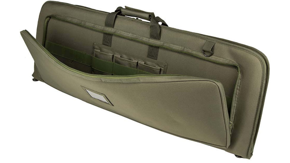 VISM Deluxe Rifle Case, 36in, Green, CVDRC2996G-36