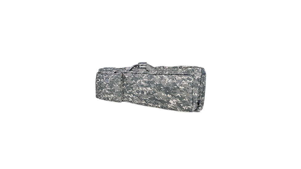 VISM Double Rifle Case w/ PALS Webbing, Pistols Compartment, Digital Camo ACU, CVDR2914D