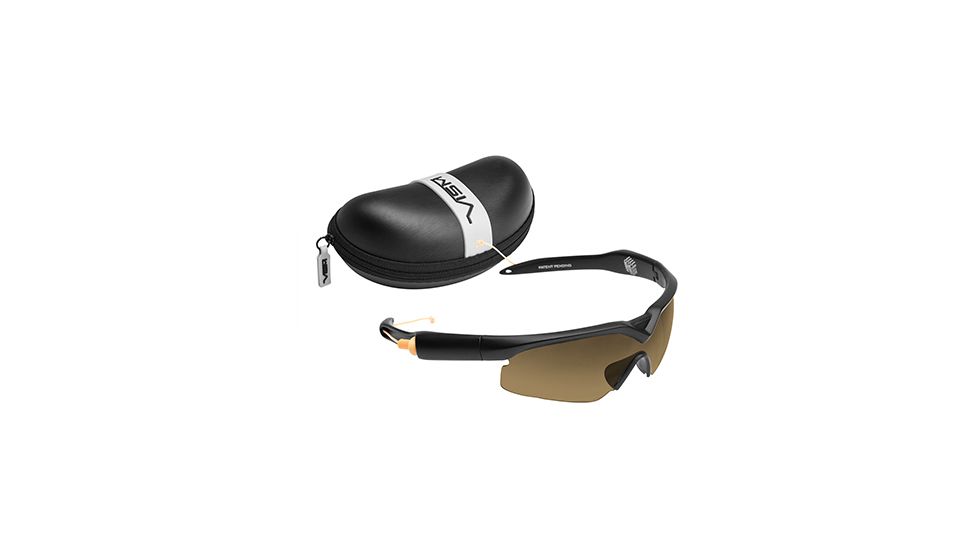 VISM Shooting Glasses/Ear Plugs/Amber VAGLAP-A