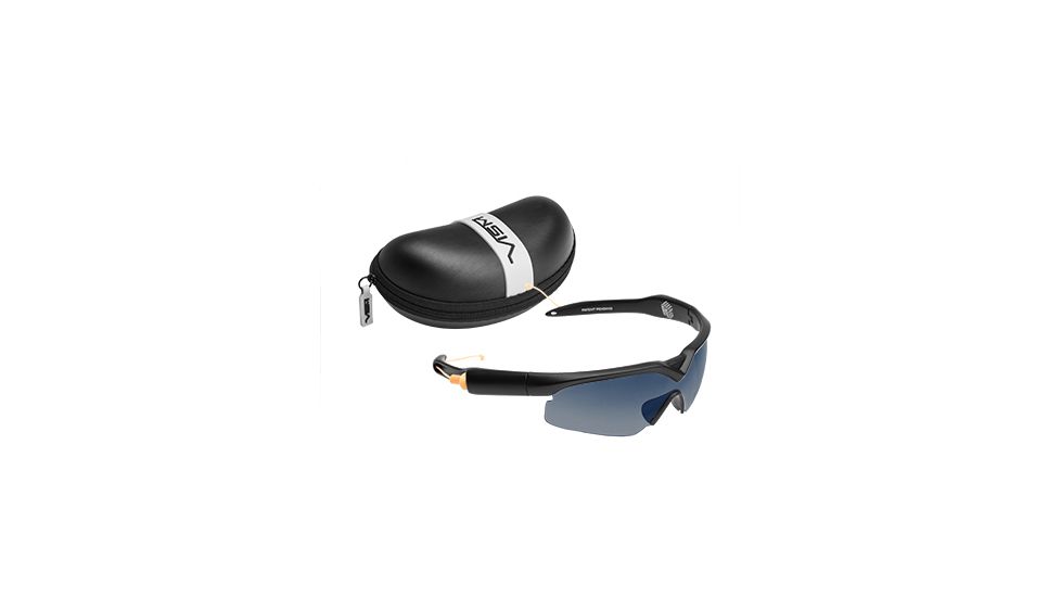 VISM Shooting Glasses/Ear Plugs/Dark VAGLAP-D