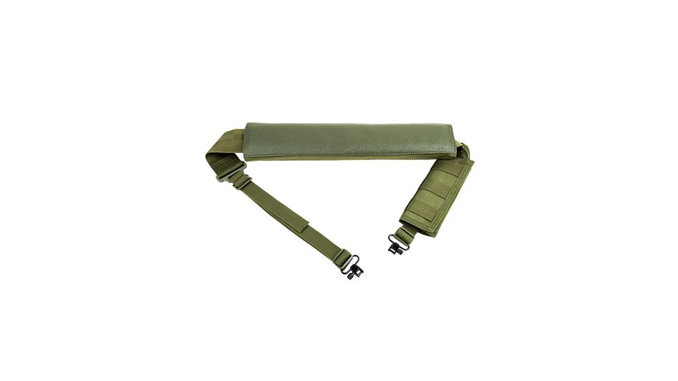 VISM Shotgun Bandolier Sling,Green AASHG