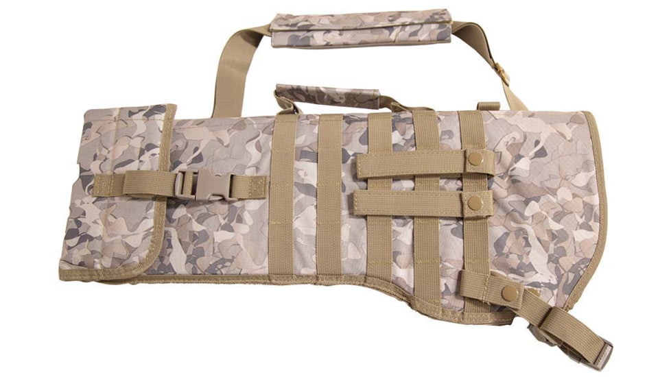 VISM Tac Rifle Scabbard, Ncstar Tan Camo, CVRSCB2919NC