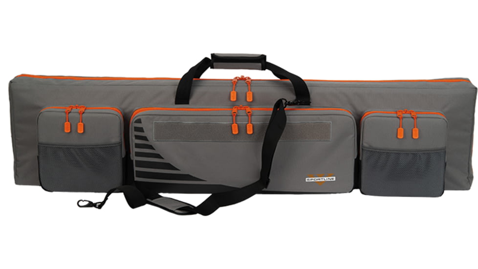 Voodoo Tactical 51inch Weapons Case, Gray/orange - 02-7008014094