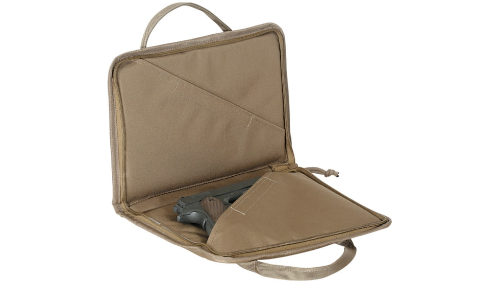 Voodoo Tactical Pistol Case With Mag Pouches, Coyote - 25-001707000