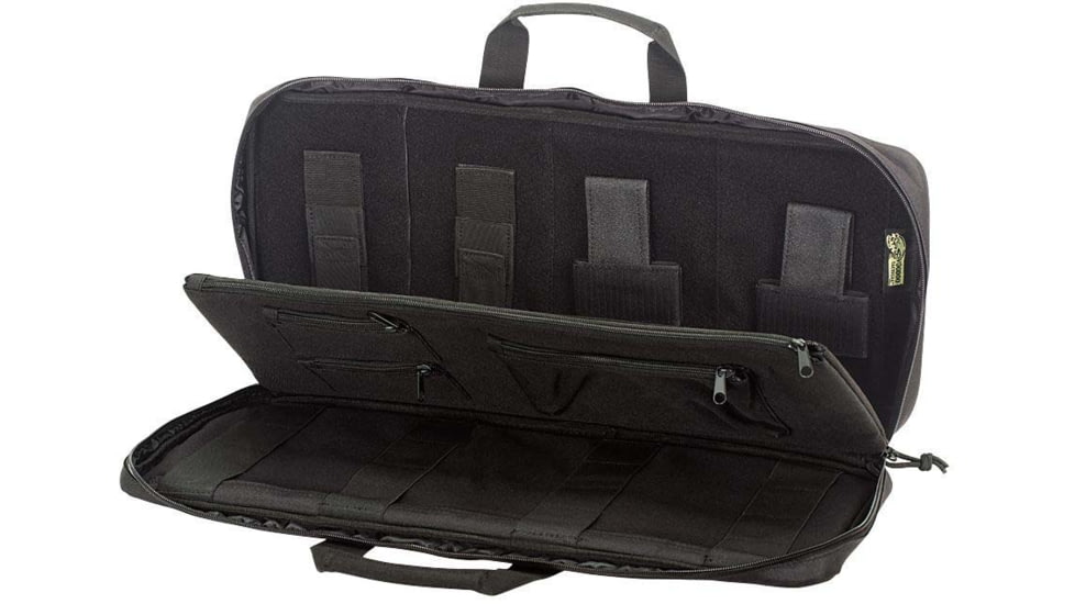 Voodoo Tactical Swanks Double Pistol Case, Black, 20-9200001000