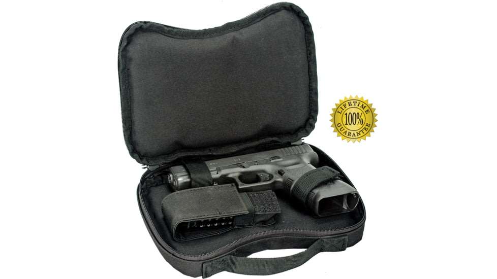 Voodoo Tactical Pistol Case Glock Style, Black, 20-9112001000