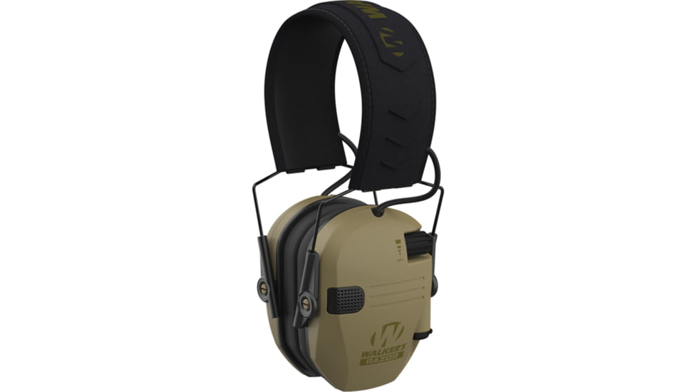 Walker's Razor Slim Electronic Muff, Olive Drab Green, 1410618