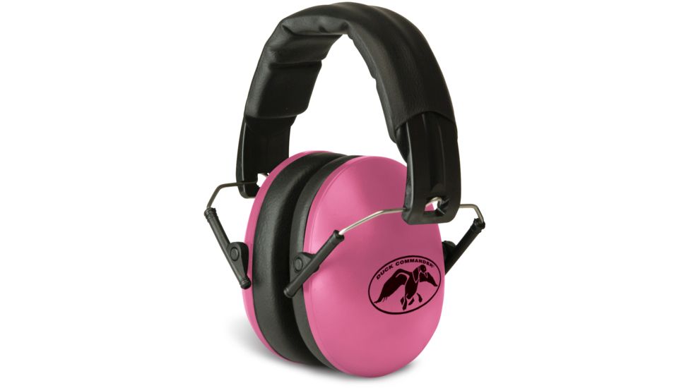 Walkers Duck Commander Ultra Lightweight Folding Ear Muffs, Pink GWP-YMFM2PNK-DC