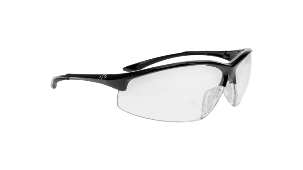 Walkers IKON Tanker Glasses, Black Frame, Clear Lenses, GWP-IKNOF1-CLR