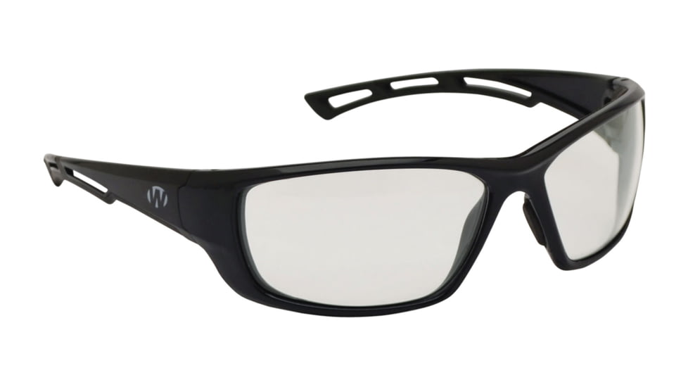 Walkers GWP-SF-8280-CL Safety Glasses 8280 Clear Polycarbonate Black