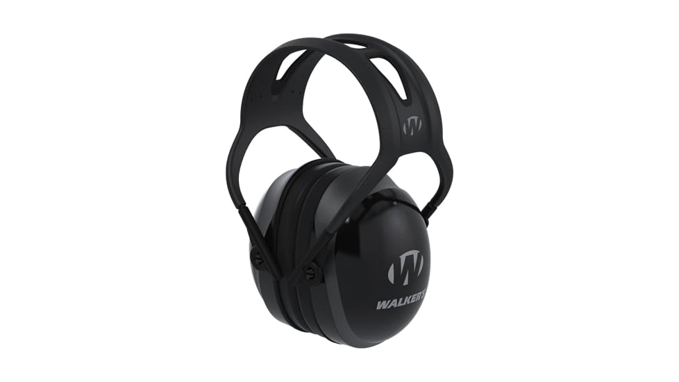 Walkers Maxprotect Dielectric Passive Safety Ear Muffs, 27 dB NRR, Black, GWP-PTM27