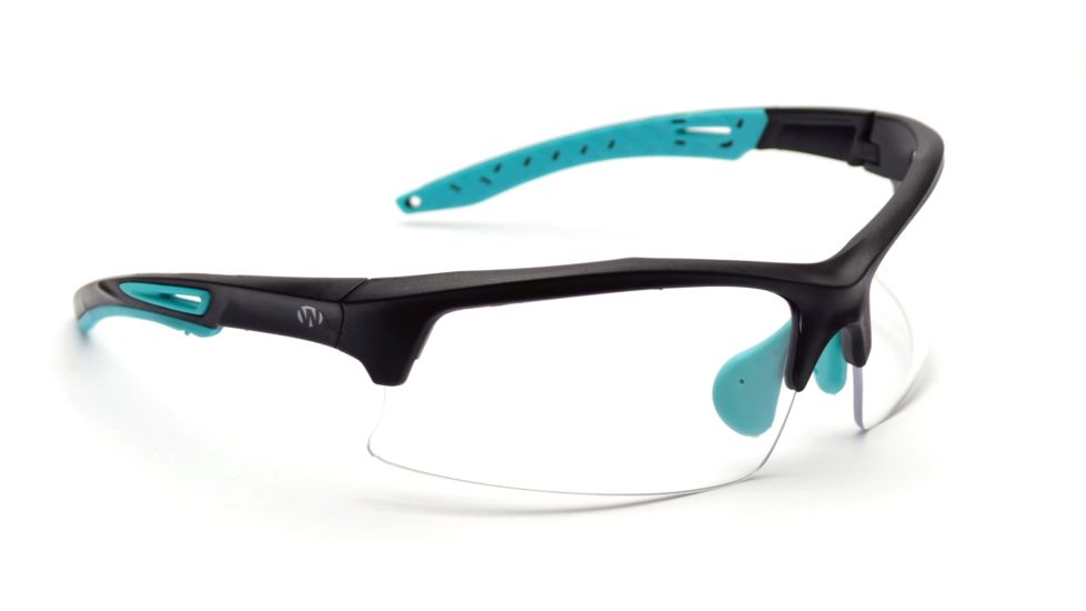 Walkers Teal Shooting Glasses - Clear Lenses, GWP-TLSGL-CLR