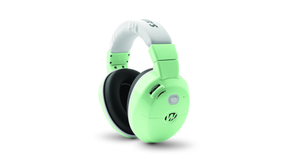 Walkers Youth Active Ear Muff, 22 dB NRR, 2 x AAA, Mint GWP-YAM-MNT