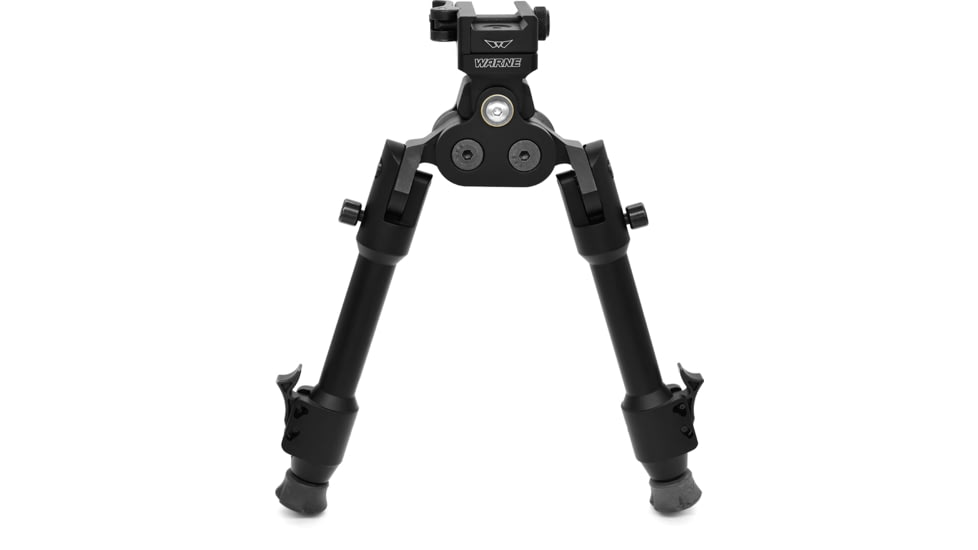 Warne Pro Bipod - Qd, Precision Legs, Matte Black, 7923M