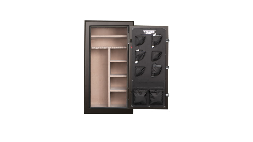 Wasatch 40 Gun Fire and Waterproof Gun Safe with E-Lock, Dark Bronze Santex, Oversized, 40EDBW