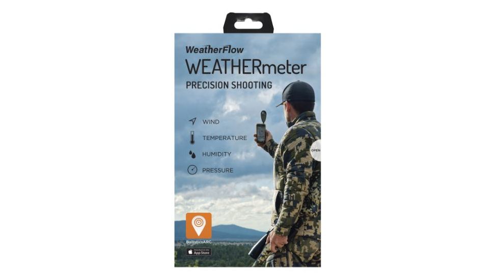 WeatherFlow GeoBallistics Precision Shooting WEATHERmeter, Dark Earth WFPSM-02, EDEMO1