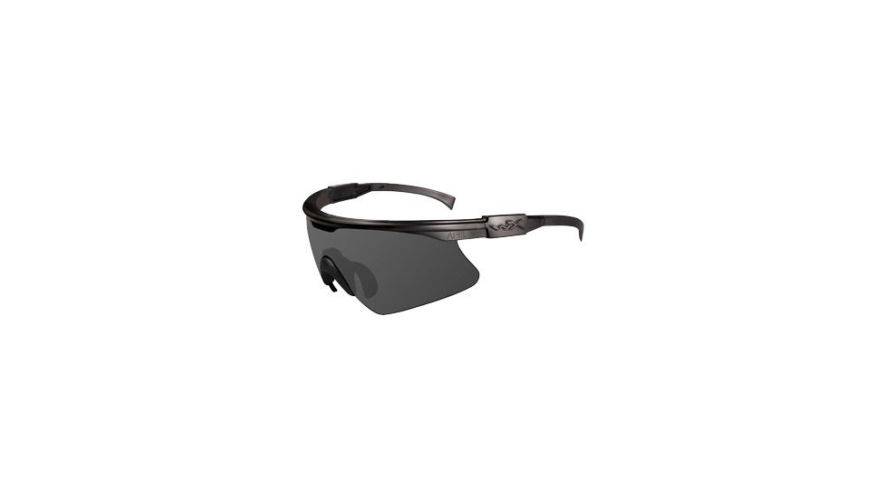 Wiley X PT-1 Sunglasses, Matte Black Frame w/ Smoke Grey Lens PT-1S