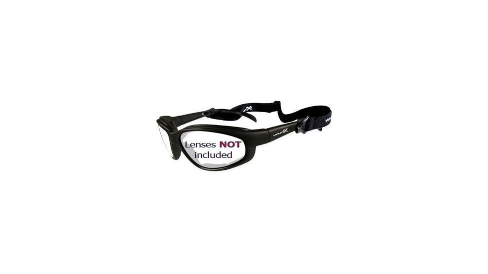 Wiley X XL-1 Tactical Sun Glasses Matte Black Frame w/ Strap Only XLF