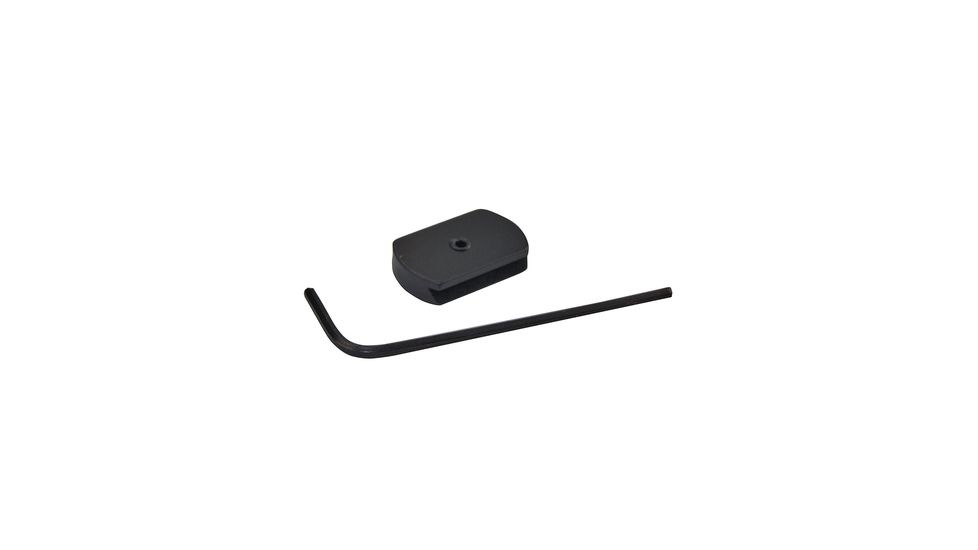 Williams Gun Sight Aluminum Slot Blank, Black, 1951