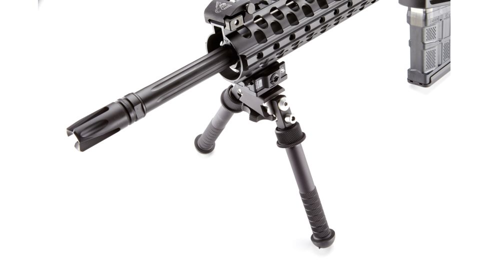 Wilson Combat Atlas BT10-LW17 Bipod, 1913 Picatinny Rail Mount, 4.75in to 9in, Aluminum, Black NW380